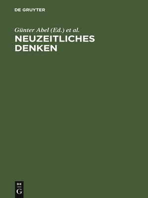 cover image of Neuzeitliches Denken
